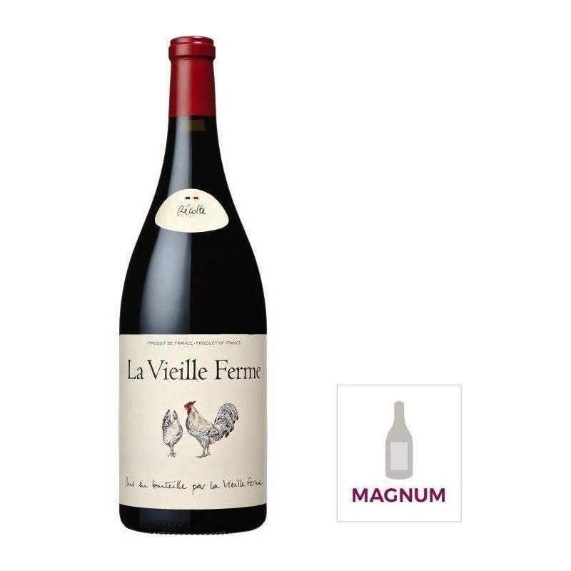 Magnum La Vieille Ferme 2024 Ventoux - Vin rouge de la Vallée du Rhô