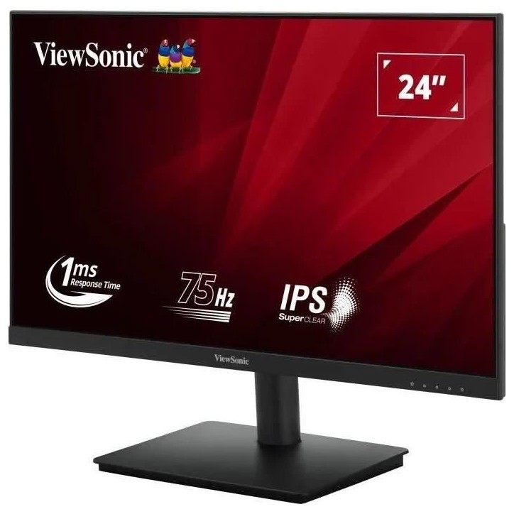Ecran PC - VIEWSONIC - 24 - FHD - 75Hz - Dalle IPS - 1ms - VA240-H-2 Ecran PC - VIEWSONIC - 24 - FHD - 75Hz - Dalle IPS - 1ms - VA240-H-2