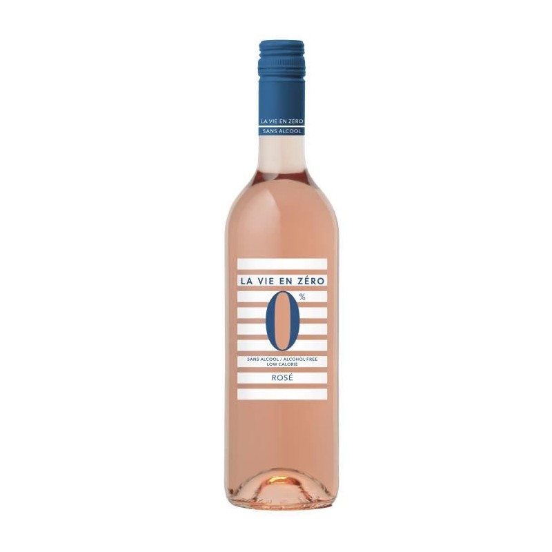 La Vie en Zéro Sans Alcool - Boisson a base de vin désalcoolisé - R