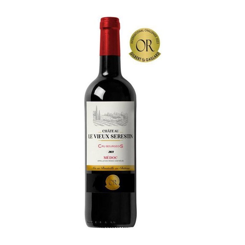 Château Le Vieux Serestin 2023 Médoc Cru Bourgeois - Vin rouge de Bo
