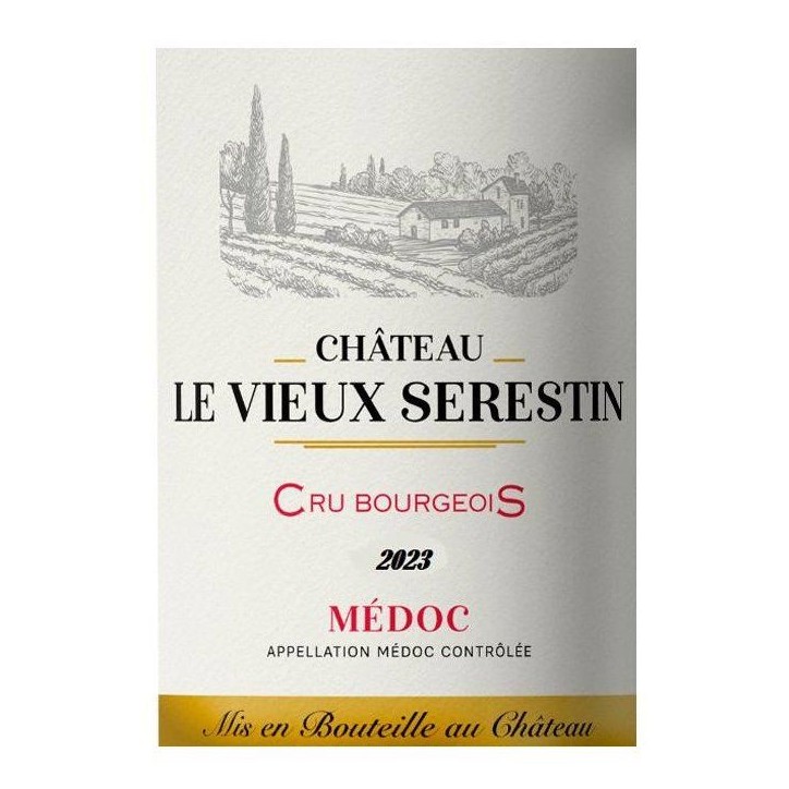Château Le Vieux Serestin 2023 Médoc Cru Bourgeois - Vin rouge de Bordeaux