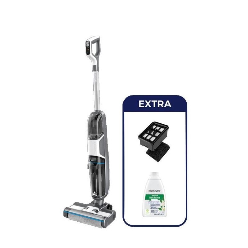 BISSELL Crosswave HF3 Select 3639N - Nettoyeur 3 en 1 sans fil - Silen