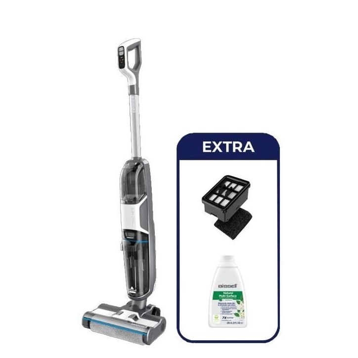 BISSELL Crosswave HF3 Select 3639N - Nettoyeur 3 en 1 sans fil - Silencieux et maniable BISSELL Crosswave HF3 Select 3639N - Nettoyeur 3 en 1 sans fil - Silencieux et maniable