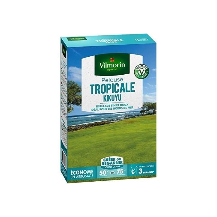 VILMORIN Semences de gazon bord de mer Les Tropicales Kikuyu - 500 g VILMORIN Semences de gazon bord de mer Les Tropicales Kikuyu - 500 g