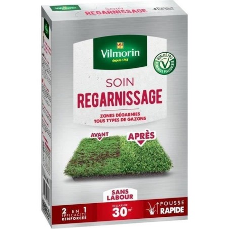 VILMORIN Semences pour soins et regarnissage universel de gazon - 2 en
