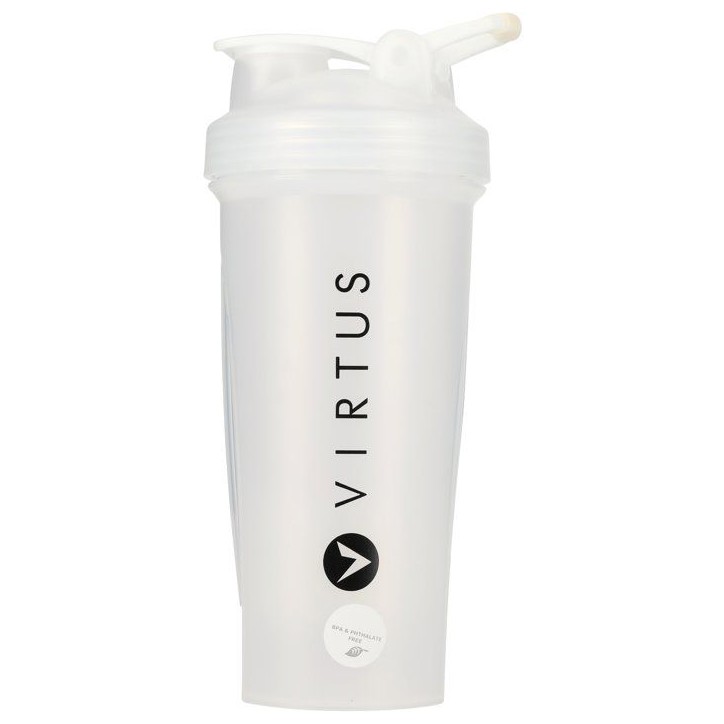 Gourde de Sport - VIRTUS - Castaldo - 500 ml - Accessoires shaker inclus - Blanc Gourde de Sport - VIRTUS - Castaldo - 500 ml - Accessoires shaker inclus - Blanc