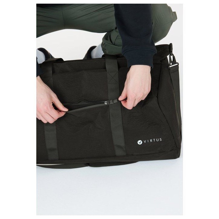 Sac de Sport - VIRTUS - Tissu Ripstop - Vinston - Imperméable - Noir Sac de Sport - VIRTUS - Tissu Ripstop - Vinston - Imperméable - Noir