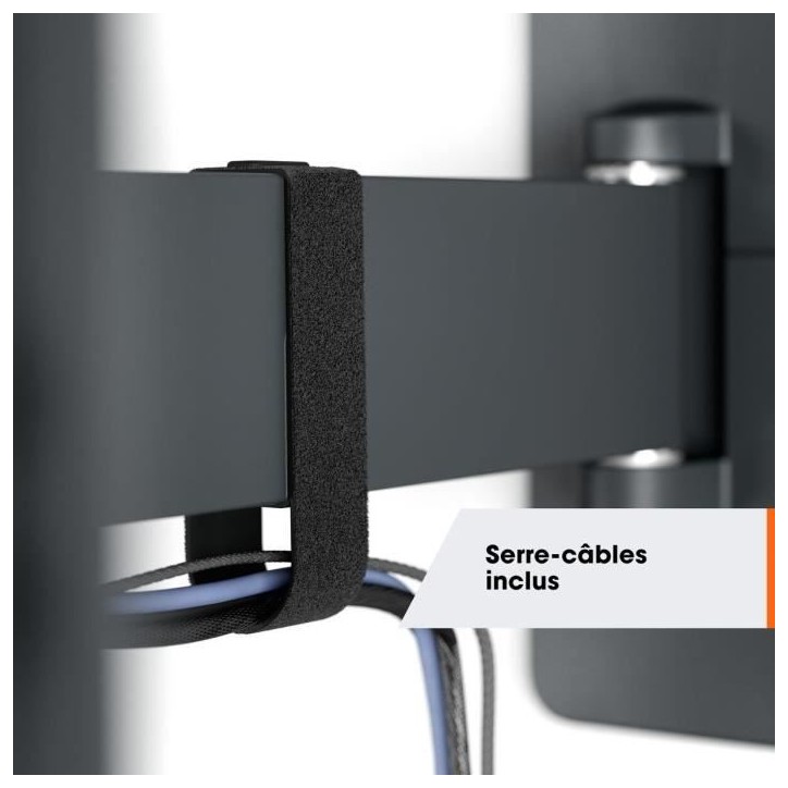 Support mural pour TV - VOGEL'S - TVM 1623 Full-Motion Large, 1 bras, 40-77