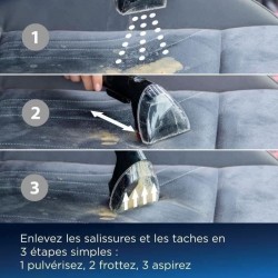 Détacheur Bissell NETTOYEUR MULTI-SURFACE B3724N Spotclean PLUS (+)
