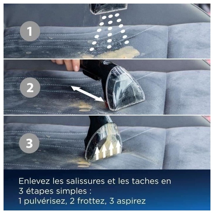 Détacheur Bissell NETTOYEUR MULTI-SURFACE B3724N Spotclean PLUS (+) Détacheur Bissell NETTOYEUR MULTI-SURFACE B3724N Spotclean PLUS (+)