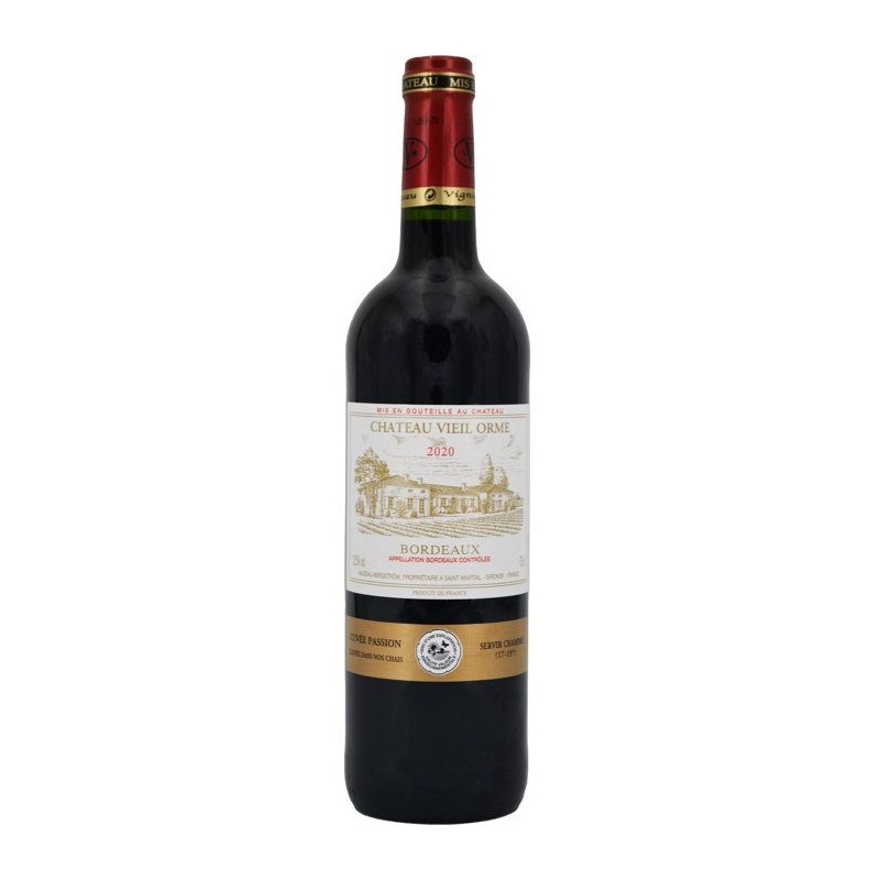 Château Vieil Orme Cuvée Passion 2020 Bordeaux - Vin rouge de Bordea