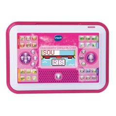 Ordi-Tablette Enfant VTECH Genius XL Color Rose - 2 en 1 avec écran couleur - Mixte - A partir de 5 ans