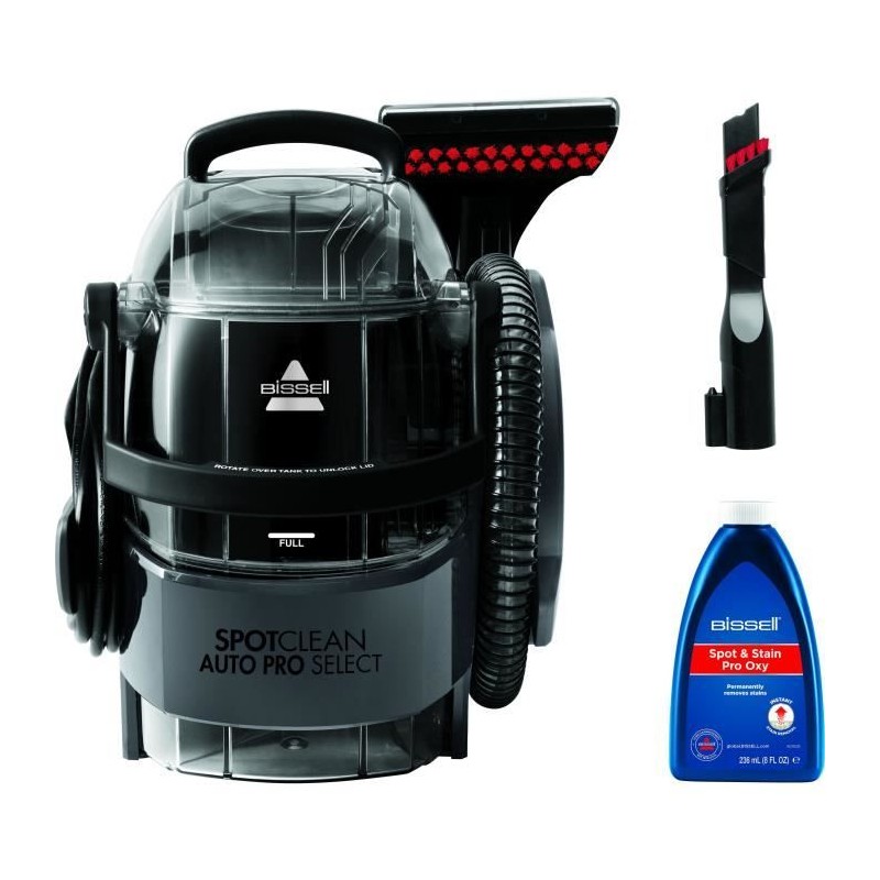 BISSELL SpotClean Auto Pro Select 3730N - Détache, Nettoie et Aspire BISSELL SpotClean Auto Pro Select 3730N - Détache, Nettoie et Aspire