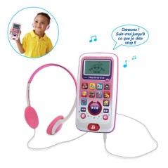 Baladeur musical éducatif VTECH V.Pod Kid Do, Ré, Mi rose - Pour enf