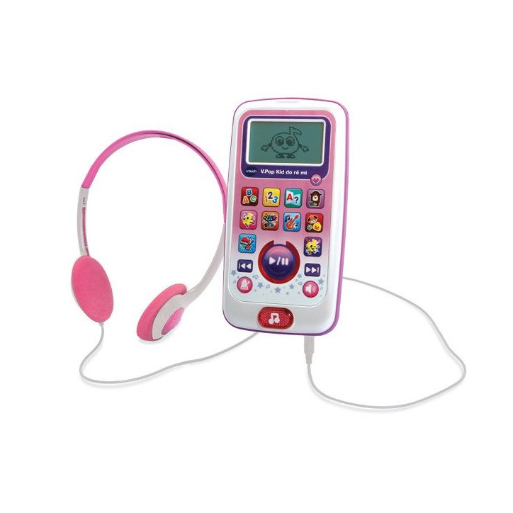 Baladeur musical éducatif VTECH V.Pod Kid Do, Ré, Mi rose - Pour enfants de 3 a 6 ans Baladeur musical éducatif VTECH V.Pod Kid Do, Ré, Mi rose - Pour enfants de 3 a 6 ans