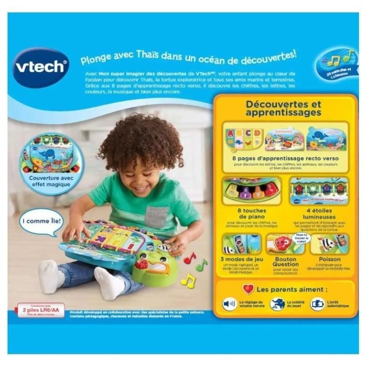 VTECH BABY - Mon Super Imagier des Découvertes