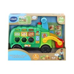 Porteur Maxi Camion Poubelle Recyclo'Formes - VTECH BABY - Jouet éduc