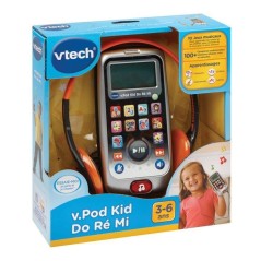 Lecteur musical éducatif V.Pod Kid Do, Ré, Mi de VTECH pour enfants