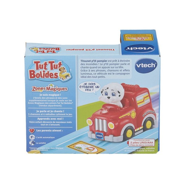 VTECH - TUT TUT BOLIDES - VÉHICULES ANIMAUX - Multicolore VTECH - TUT TUT BOLIDES - VÉHICULES ANIMAUX - Multicolore
