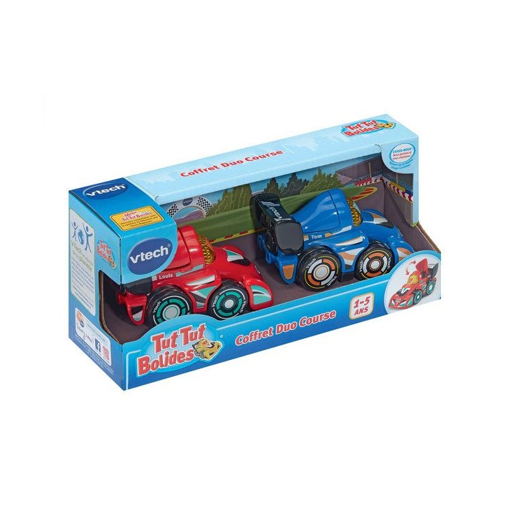 VTECH - TUT TUT BOLIDES - COFFRET DUO COURSE (LOUIS + TOM) - Multicolore VTECH - TUT TUT BOLIDES - COFFRET DUO COURSE (LOUIS + TOM) - Multicolore