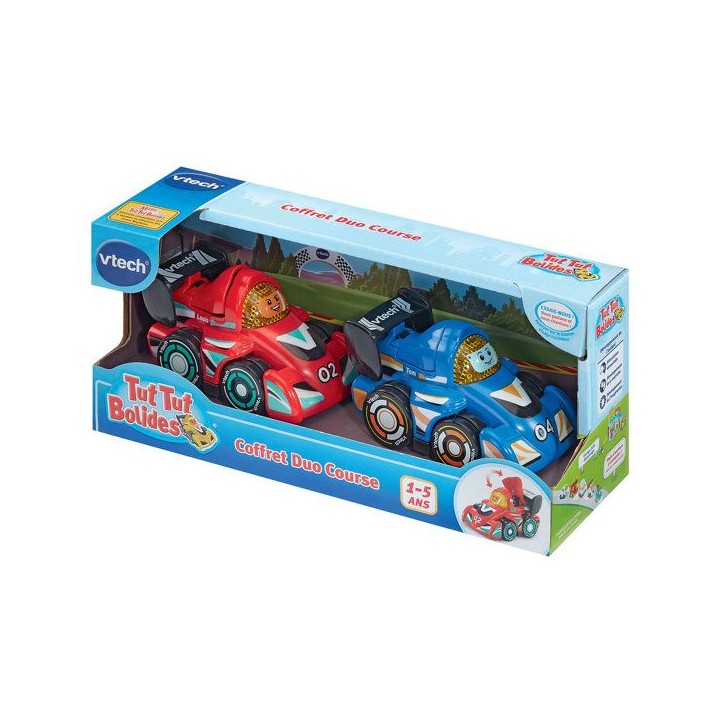 VTECH - TUT TUT BOLIDES - COFFRET DUO COURSE (LOUIS + TOM) - Multicolore VTECH - TUT TUT BOLIDES - COFFRET DUO COURSE (LOUIS + TOM) - Multicolore
