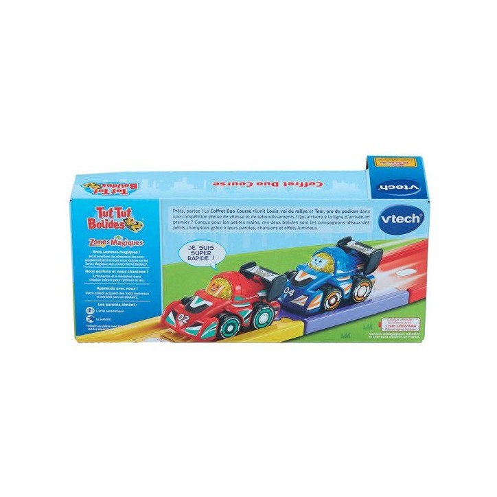 VTECH - TUT TUT BOLIDES - COFFRET DUO COURSE (LOUIS + TOM) - Multicolore VTECH - TUT TUT BOLIDES - COFFRET DUO COURSE (LOUIS + TOM) - Multicolore