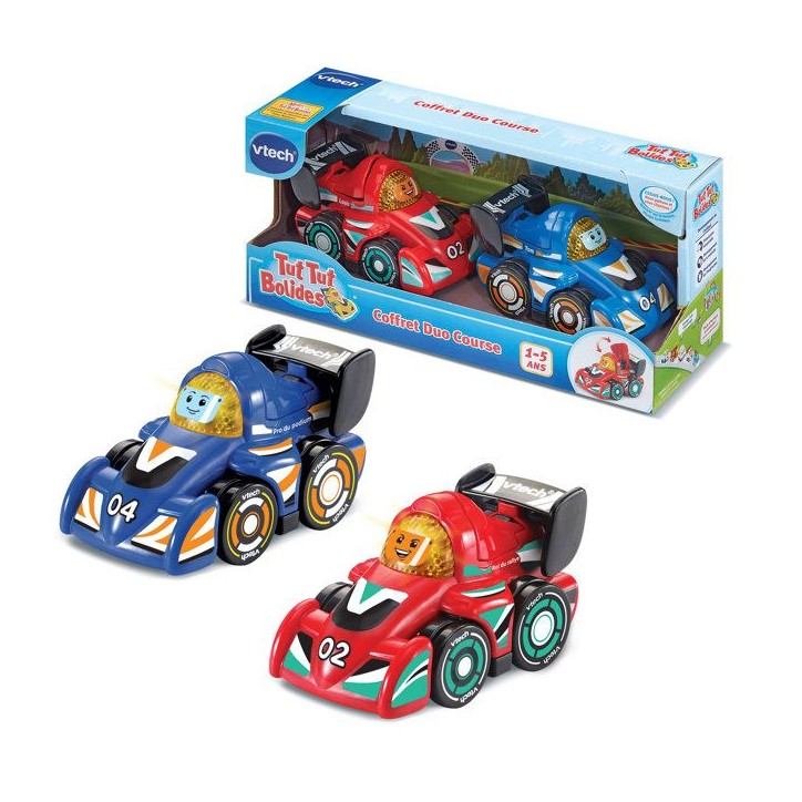 VTECH - TUT TUT BOLIDES - COFFRET DUO COURSE (LOUIS + TOM) - Multicolore VTECH - TUT TUT BOLIDES - COFFRET DUO COURSE (LOUIS + TOM) - Multicolore