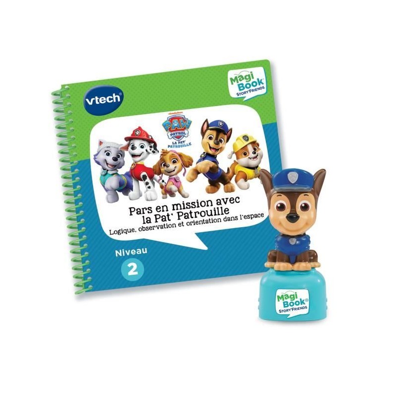 VTECH - MAGIBOOK STORY'FRIENDS (PARS EN MISSION AVEC PAT' PATROUILLE +