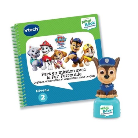 VTECH - MAGIBOOK STORY'FRIENDS (PARS EN MISSION AVEC PAT' PATROUILLE +