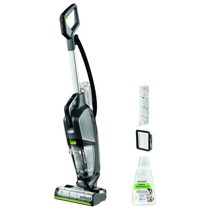 BISSELL CrossWave Hydrosteam PET Select - Aspirateur Balai Laveur Vapeur Filaire - Sols durs et tapis - Auto-Nettoyage BISSELL CrossWave Hydrosteam PET Select - Aspirateur Balai Laveur Vapeur Filaire - Sols durs et tapis - Auto-Nettoyage