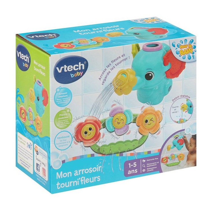 VTECH BABY - MON ARROSOIR TOURNI'FLEURS - Multicolore VTECH BABY - MON ARROSOIR TOURNI'FLEURS - Multicolore