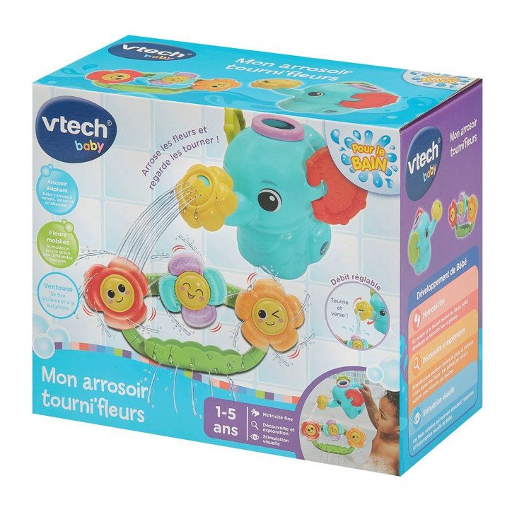 VTECH BABY - MON ARROSOIR TOURNI'FLEURS - Multicolore VTECH BABY - MON ARROSOIR TOURNI'FLEURS - Multicolore