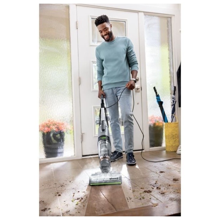 BISSELL CrossWave Hydrosteam PET Select - Aspirateur Balai Laveur Vapeur Filaire - Sols durs et tapis - Auto-Nettoyage BISSELL CrossWave Hydrosteam PET Select - Aspirateur Balai Laveur Vapeur Filaire - Sols durs et tapis - Auto-Nettoyage