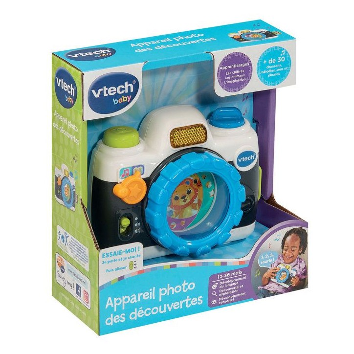 VTECH BABY - APPAREIL PHOTO DES DÉCOUVERTES - Multicolore VTECH BABY - APPAREIL PHOTO DES DÉCOUVERTES - Multicolore