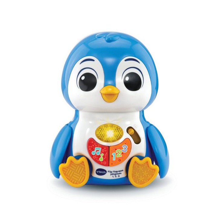 VTECH BABY - FLIP FLAP MON PINGOUIN 1,2,3 - Bleu VTECH BABY - FLIP FLAP MON PINGOUIN 1,2,3 - Bleu