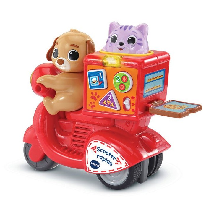 VTECH BABY - PRESS & GO SCOOTER RAPIDO - Rouge VTECH BABY - PRESS & GO SCOOTER RAPIDO - Rouge