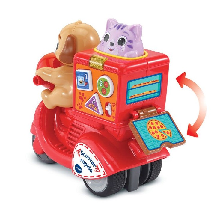 VTECH BABY - PRESS & GO SCOOTER RAPIDO - Rouge VTECH BABY - PRESS & GO SCOOTER RAPIDO - Rouge
