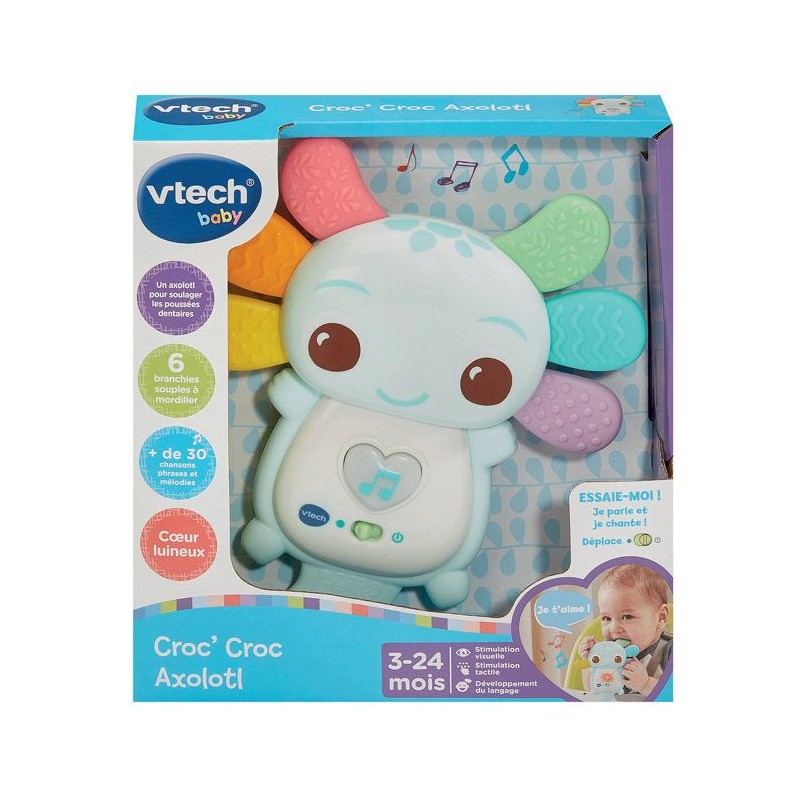 VTECH BABY - CROC CROC AXOLOTL - Bleu