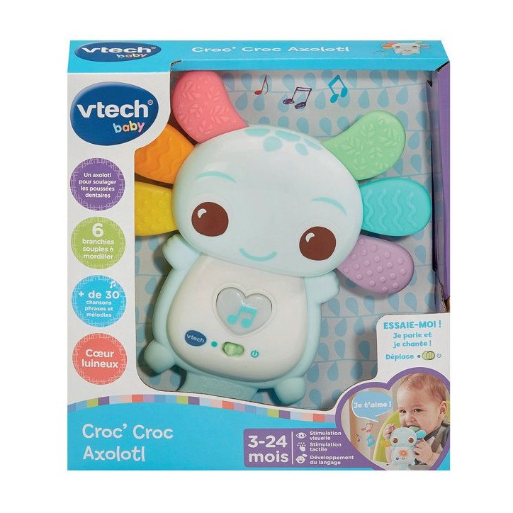 VTECH BABY - CROC CROC AXOLOTL - Bleu VTECH BABY - CROC CROC AXOLOTL - Bleu