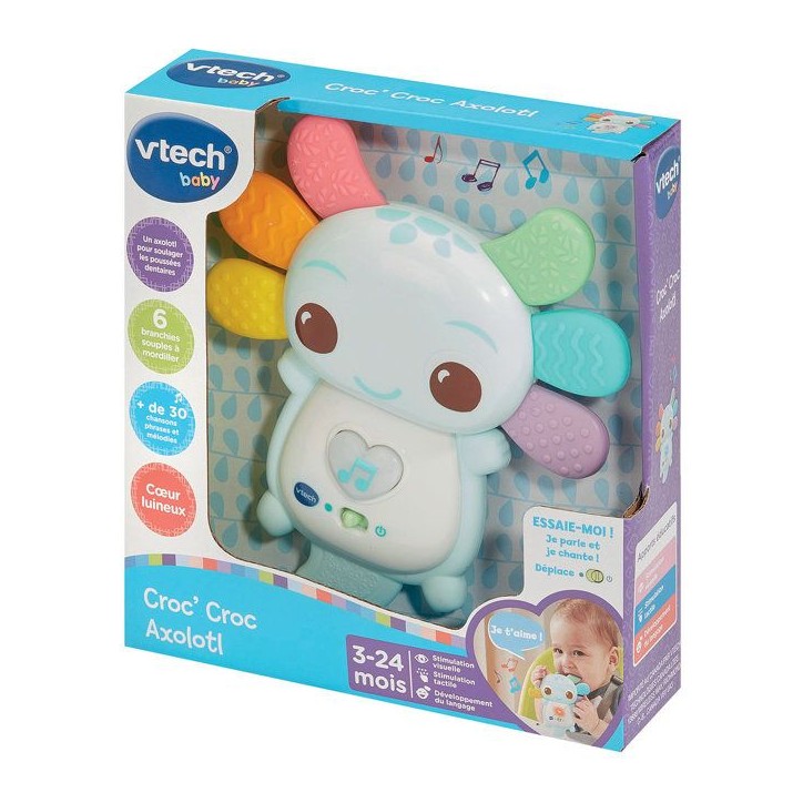 VTECH BABY - CROC CROC AXOLOTL - Bleu VTECH BABY - CROC CROC AXOLOTL - Bleu