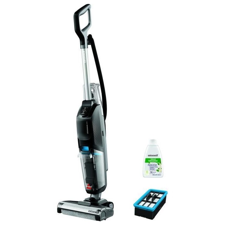 BISSELL CrossWave HF2 Select - Aspirateur Multifonction filaire 3 en 1 - Aspiration / Lavage / Séchage - Fonction