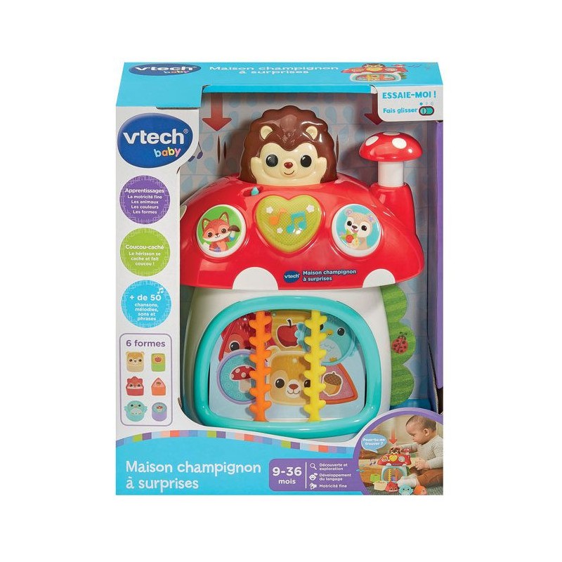 VTECH BABY - MAISON CHAMPIGNON a SURPRISES - Multicolore