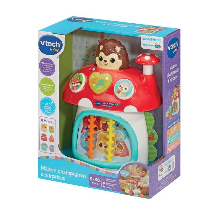 VTECH BABY - MAISON CHAMPIGNON a SURPRISES - Multicolore VTECH BABY - MAISON CHAMPIGNON a SURPRISES - Multicolore