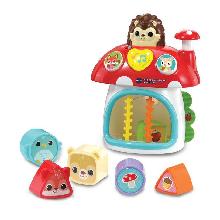 VTECH BABY - MAISON CHAMPIGNON a SURPRISES - Multicolore VTECH BABY - MAISON CHAMPIGNON a SURPRISES - Multicolore