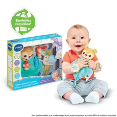 VTECH BABY - COFFRET NAISSANCE TOUDOUX - DOUDOU ET BRACELETS HOCHETS (