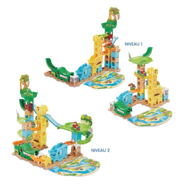 VTECH - MARBLE RUSH JUNIOR - ANIMAL SET J100 - Multicolore VTECH - MARBLE RUSH JUNIOR - ANIMAL SET J100 - Multicolore