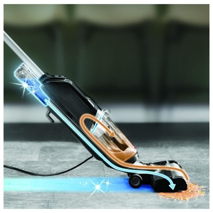 BISSELL CrossWave HF2 Select - Aspirateur Multifonction filaire 3 en 1 - Aspiration / Lavage / Séchage - Fonction