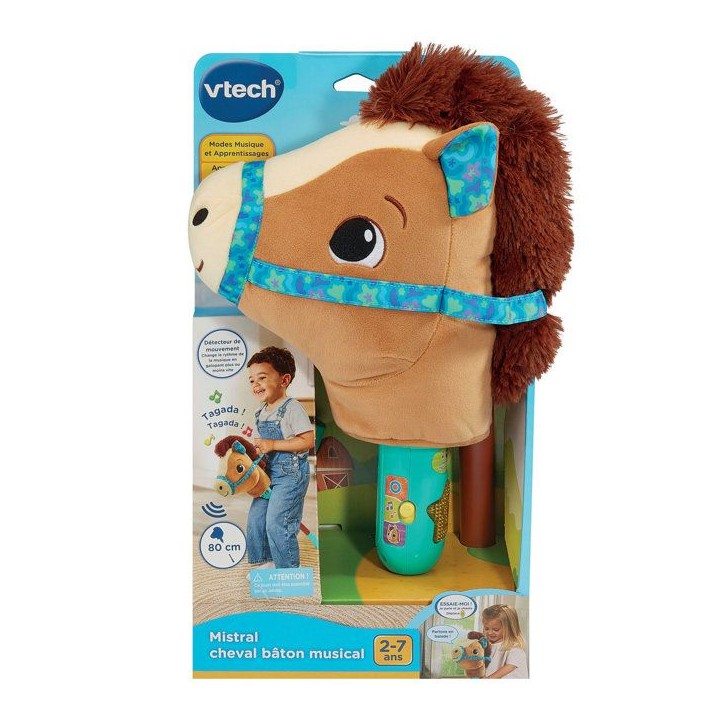 VTECH BABY - MISTRAL CHEVAL BÂTON MUSICAL - Multicolore VTECH BABY - MISTRAL CHEVAL BÂTON MUSICAL - Multicolore
