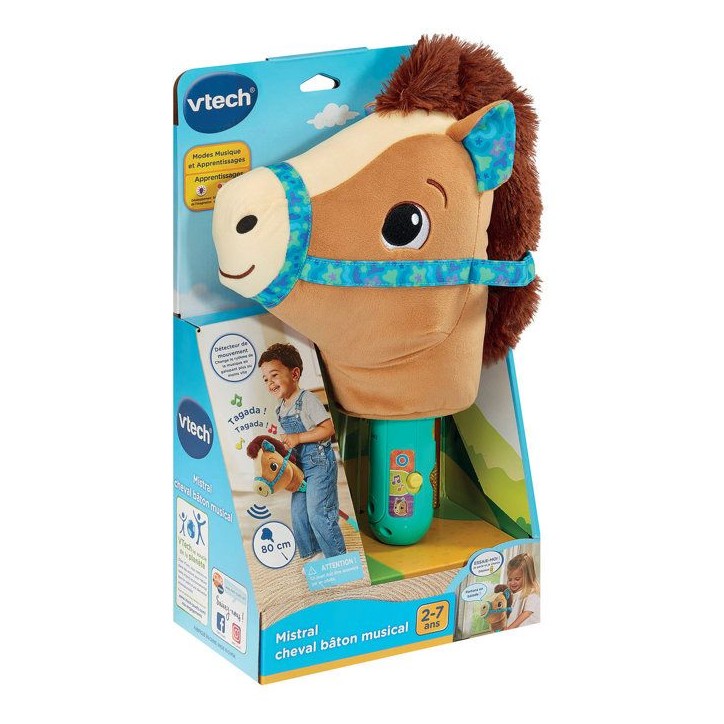 VTECH BABY - MISTRAL CHEVAL BÂTON MUSICAL - Multicolore VTECH BABY - MISTRAL CHEVAL BÂTON MUSICAL - Multicolore