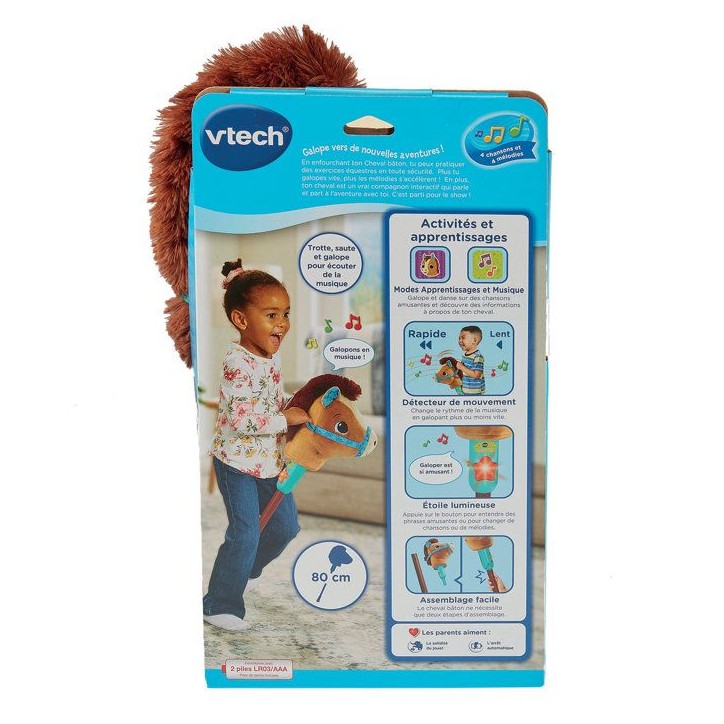 VTECH BABY - MISTRAL CHEVAL BÂTON MUSICAL - Multicolore VTECH BABY - MISTRAL CHEVAL BÂTON MUSICAL - Multicolore